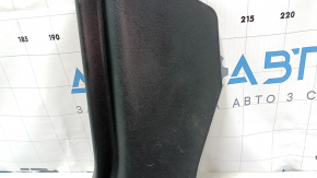 Front pillar trim lower left Dodge Grand Caravan 11-20 black, worn, broken guide, scratches