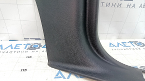 Front pillar trim lower right Dodge Grand Caravan 11-20 black, worn, scratches