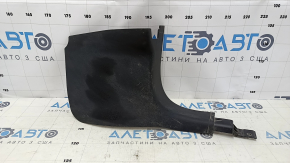 Front pillar trim lower right Dodge Challenger 09- black, scratches, needs cleaning