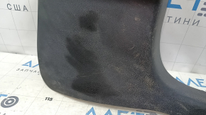 Front pillar trim lower right Dodge Challenger 09- black, scratches, needs cleaning