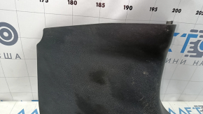 Front pillar trim lower right Dodge Challenger 09- black, scratches, needs cleaning