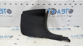 Front pillar trim lower right Dodge Challenger 09- black, scratches, needs cleaning