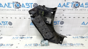 Front pillar trim lower left Mitsubishi Outlander 14-21 black, worn, scratches