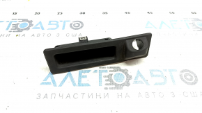 Trunk door handle with button BMW X5 F15 14-18 for camera