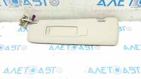 Left visor BMW X5 F15 14-18 beige OYSTER