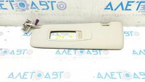 Left visor BMW X5 F15 14-18 beige OYSTER