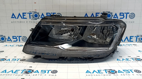 Headlight front left VW Tiguan 18- halogen, DRL halogen, corrector DEPO