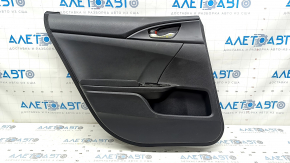 Door trim card rear left Honda Insight 19-22 black, armrest cloth black, scratches