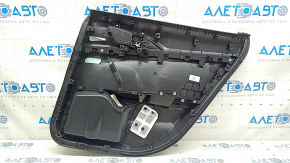 Door trim card rear left Honda Insight 19-22 black, armrest cloth black, scratches