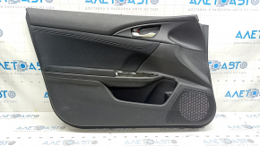 Door trim card front left Honda Insight 19-22 black black, armrest and overlay cloth, for dry cleaning