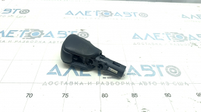 Gear knob Honda Accord 18-22 rubber black, scratches, needs cleaning