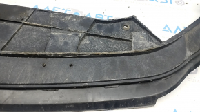 Front bumper lip VW CC 13-17 rest, structure, worn, tears, non-factory holes