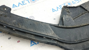 Front bumper lip VW CC 13-17 rest, structure, worn, tears, non-factory holes