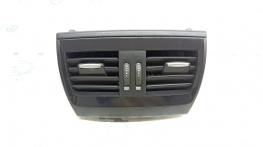 Air duct deflector center console BMW X5 F15 14-18 black, scratches