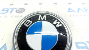 Emblem badge BMW tailgate BMW X5 F15 14-18 paint blistered