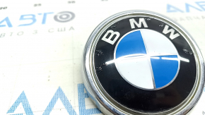 Emblem badge BMW tailgate BMW X5 F15 14-18 paint blistered