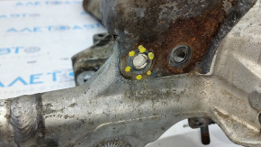 Front subframe Audi A4 B8 13-16 rest, broken engine mount protection bolt