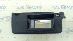 Right visor Honda Accord 18-22 black, without hook