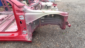 Tesla Model 3 18 Front Right Quarter - On Body, Red PPMR