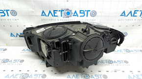 Front right headlight complete BMW X5 F15 14-18 xenon, with fasteners, sand