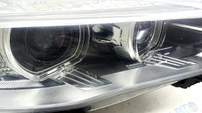 Front right headlight complete BMW X5 F15 14-18 xenon, with fasteners, sand