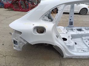 Quarter wing rear right Porsche Macan 15- on the body, white