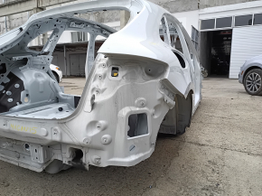 Quarter wing rear right Porsche Macan 15- on the body, white