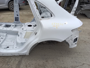 Quarter wing rear left Porsche Macan 15- on the body, white
