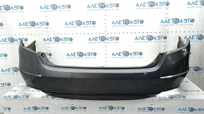 Rear bumper bare Honda Accord 18-22 graphite, scratches, dented