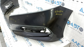 Bare front bumper Honda Accord 18-20 without parking sensors, graphite, scratches, dented, bumps