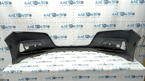 Bare front bumper Honda Accord 18-20 without parking sensors, graphite, scratches, dented, bumps