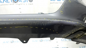 Bare front bumper Honda Accord 18-20 without parking sensors, graphite, scratches, dented, bumps