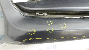 Bare front bumper Honda Accord 18-20 without parking sensors, graphite, scratches, dented, bumps