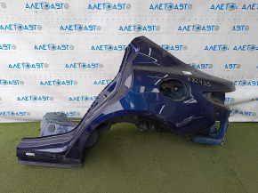 Quarter wing rear left Alfa Romeo Giulia 17- on the body, blue