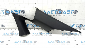 Rear window trim right Honda Accord 18-22 black