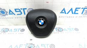 Airbag in steering wheel driver BMW X5 F15 14-18 black Sport