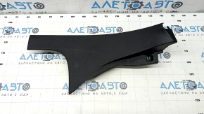 Door sill trim rear right Honda Accord 18-22 black, worn