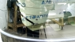 Trunk door bare with glass upper part BMW X5 F15 14-18 black 475