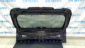 Trunk door bare with glass upper part BMW X5 F15 14-18 black 475