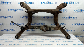 Rear subframe Audi A4 B8 13-16 AWD rusty, with lever, bolt rusted
