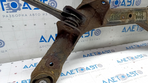 Rear subframe Audi A4 B8 13-16 AWD rusty, with lever, bolt rusted