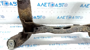 Rear subframe Audi A4 B8 13-16 AWD rusty, with lever, bolt rusted