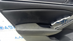 Door trim card rear left Honda Accord 18-22 black, armrest and insert leather, for dry cleaning
