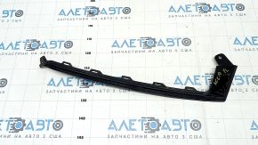 Front bumper molding lower left Honda Accord 18-22 black gloss, scratches
