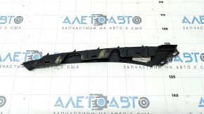 Front bumper trim under headlight right Honda Accord 18-22 black gloss, pokes