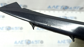 Front bumper trim under headlight right Honda Accord 18-22 black gloss, pokes