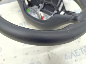 Naked steering wheel Honda Accord 18-22 black leather, dry cleanable, scratches
