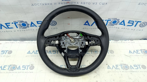 Naked steering wheel Honda Accord 18-22 black leather, dry cleanable, scratches