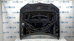 Bare hood BMW 3 G20 19 - aluminum, black 668, in black matte film