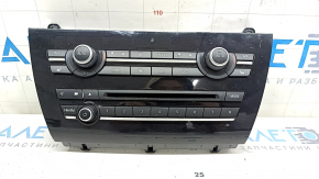 Climate control BMW X5 F15 14-18 with heating, worn buttons, scratches